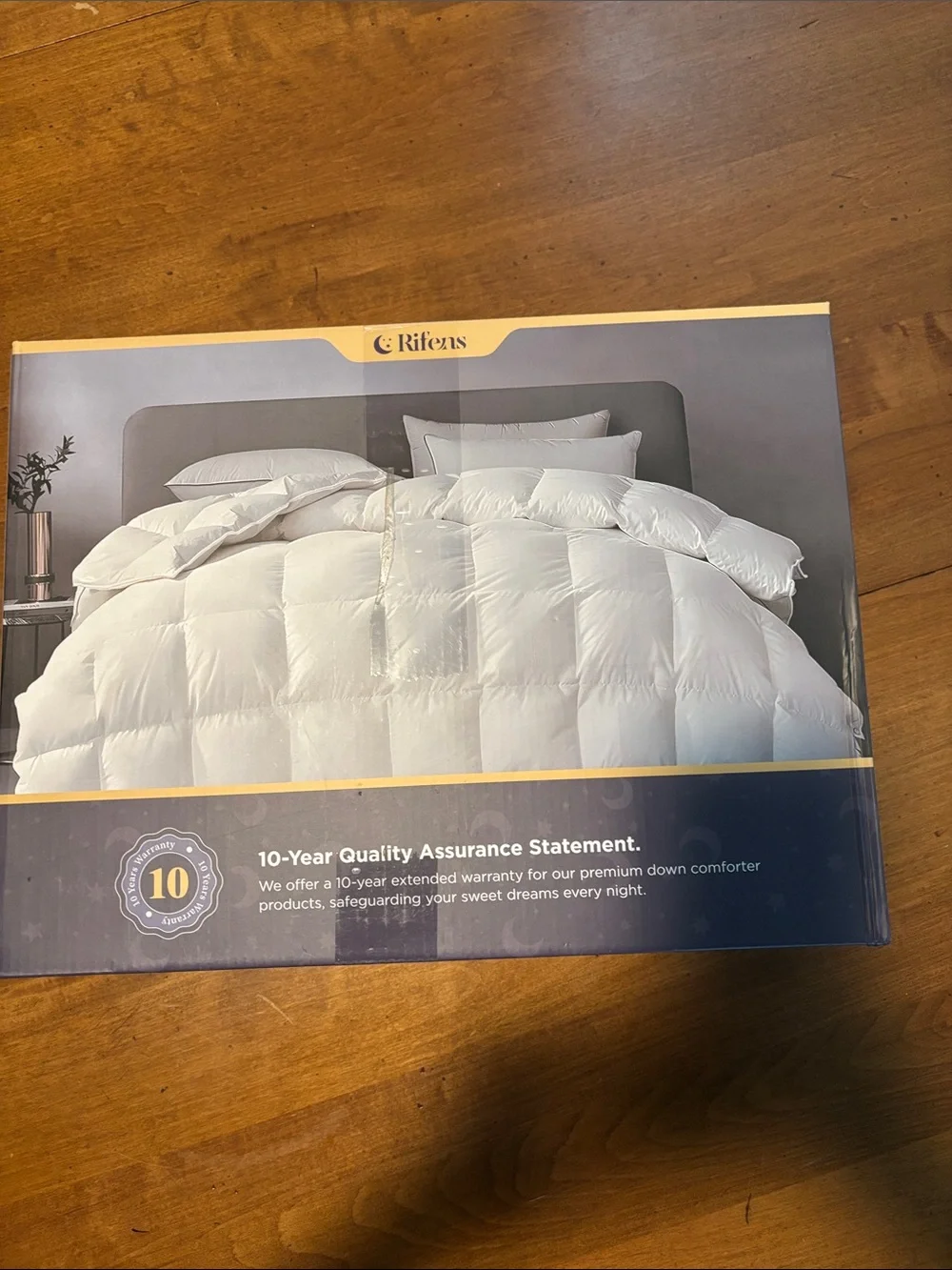 Rifans Down Comforter - Blue Box